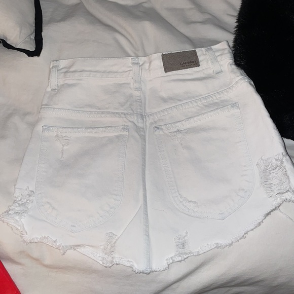 Carmar white zipper skirt - Picture 2 of 2